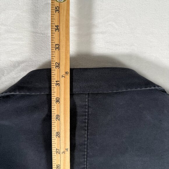 Arthur and Fox Blazer Pea Coat Men Size L 52 Blue Pockets Button Closure Jacket - Picture 15 of 15